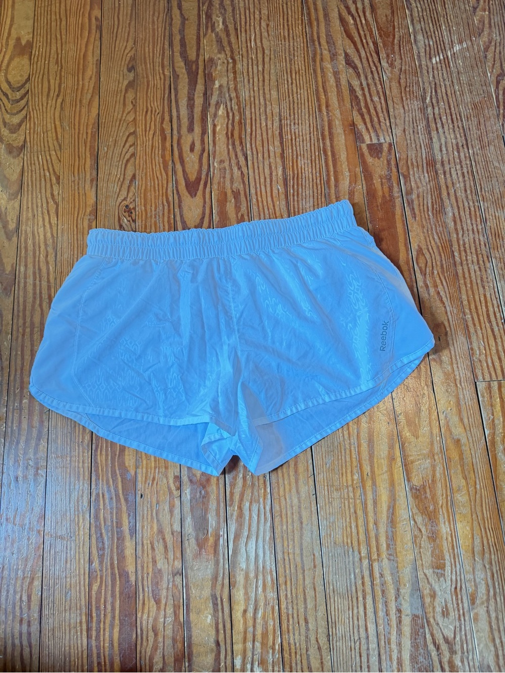 Reebok Women’s Sky Blue Athletic Running Shorts